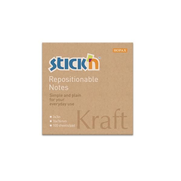 Gıpta Stıckn 76x76 Kraft Notes 100 Yaprak