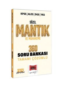 Yargı Yayınları 2023 KPSS ALES DGS YKS Sözel Mantık ve Muhakeme Tamamı Çözümlü 360 Soru Bankası