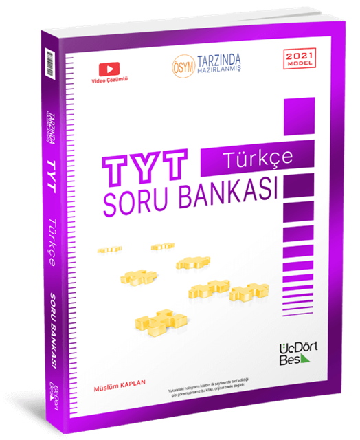 TYT-Türkçe Soru Bankası 2024-Üç Dört Beş Yayınları