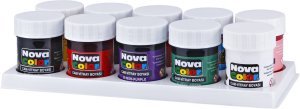 Nova Color Cam Boyası Su Bazlı 10'lu