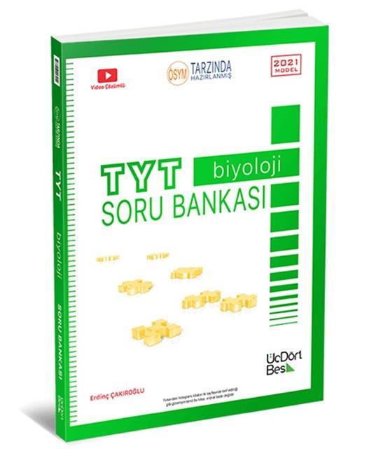 TYT-Biyoloji Soru Bankası 2024-Üç Dört Beş Yayınları