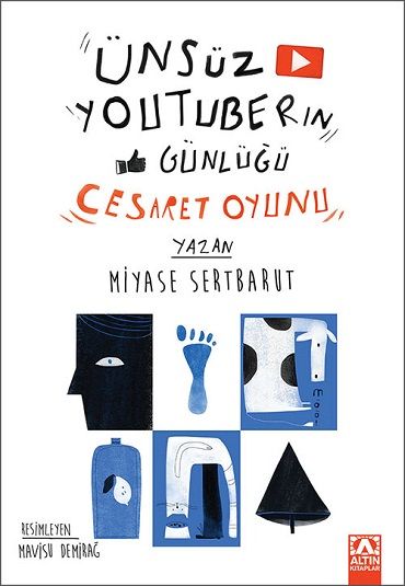 Altın Kitaplar Yayınları ÜNSÜZ YOUTUBERIN GÜNLÜĞÜ 3 CESARET OYUNU