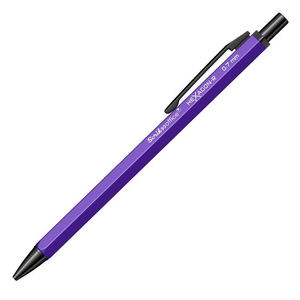Scrikss Hexagon-R 0.7 mm Mor Versatil Uçlu Kalem