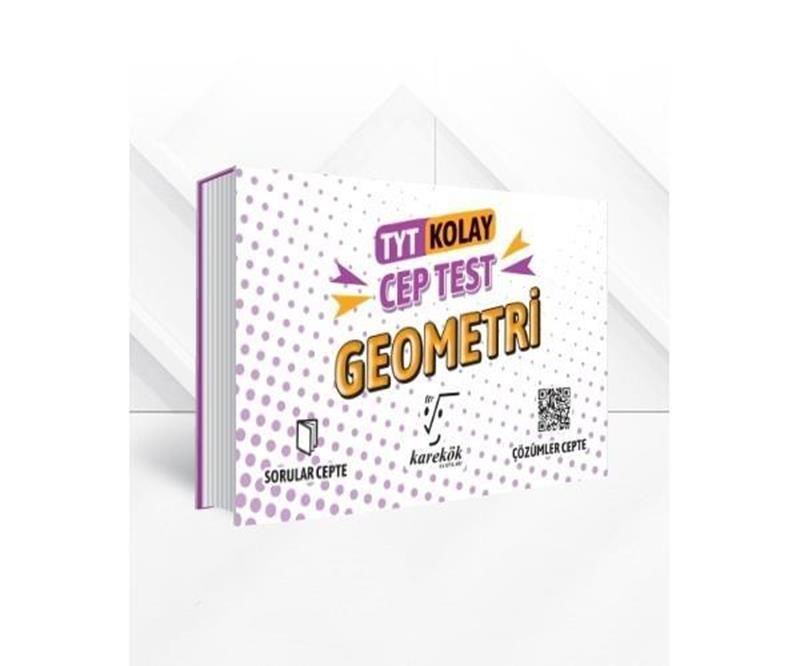 TYT Cep Test Geometri Kolay Karekök Yayınları