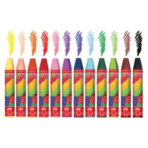 Faber Castell Altıgen Pastel Boya Plastik Kutu 12 Renk