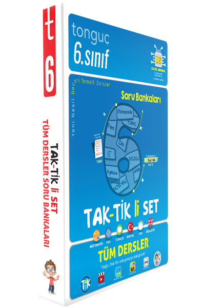 6. Sınıf Taktikli Tüm Dersler Soru Bankası Seti