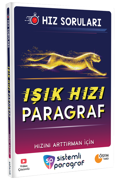 IŞIK HIZI PARAGRAF SORU BANKASI