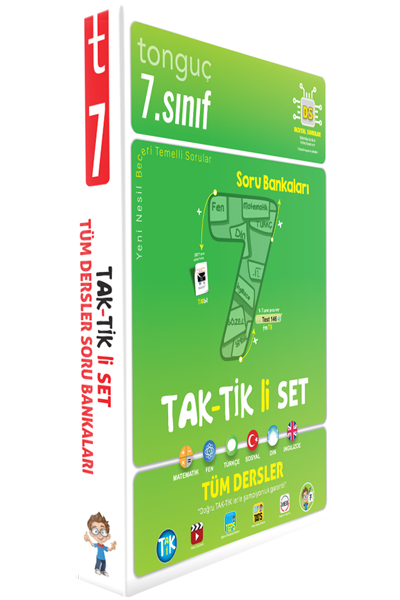 7. SINIF TAKTİKLİ TÜM DERSLER SORU BANKASI SETİ