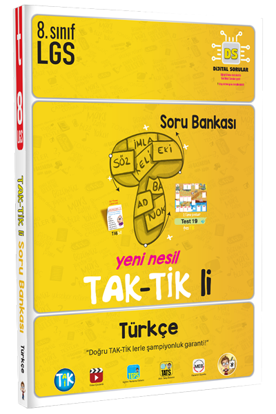 8. SINIF TÜRKÇE TAKTİKLİ SORU BANKASI