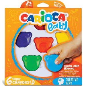Carioca Teddy Bebek Cryayons 6 LI