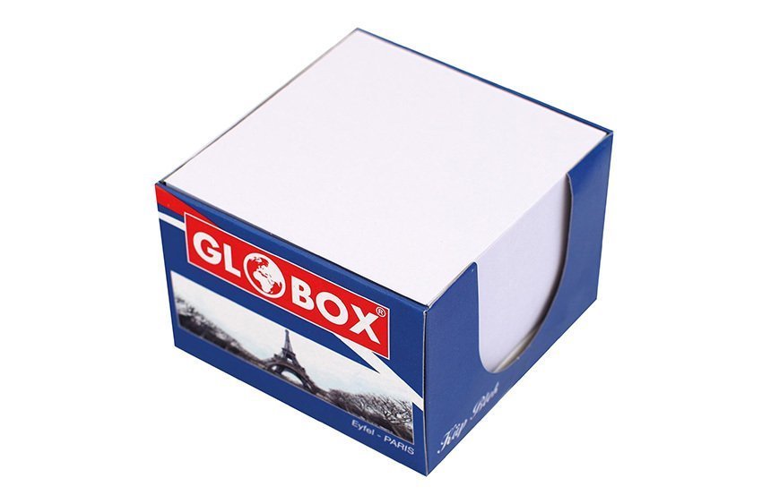 Globox Küp Not Beyaz