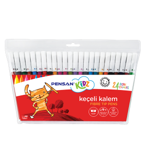 Pensan Keçeli Boya Kalemi Kidz 24 Renk
