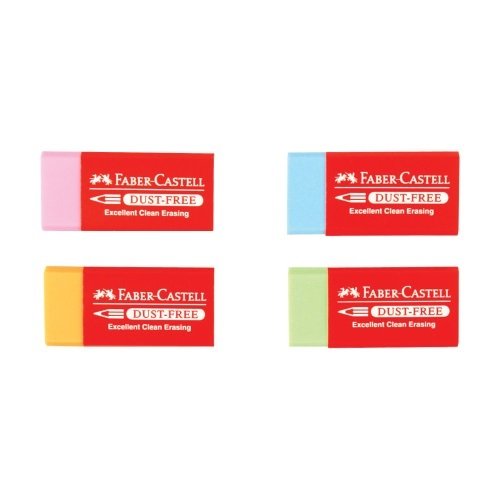 Faber Castell Dust-Free Renkli Silgi