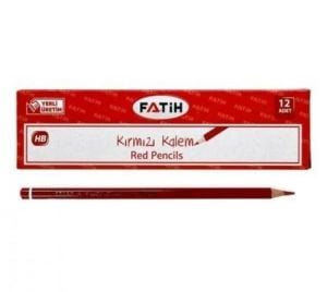 Fatih Kopya Kalemi Kırmızı HB