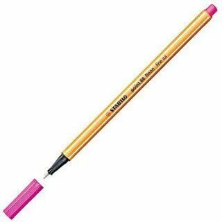 Stabilo Keçe Uçlu İnce Kalem 88 Point 0.4 MM Fosforlu Pembe