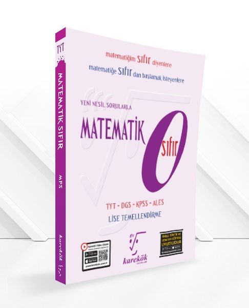 YKS Sıfır Matematik Soru Bankası Karekök Yayınları