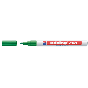 Edding Markör Dekor Boya Yuvarlak Uçlu 1-2 MM Yeşil