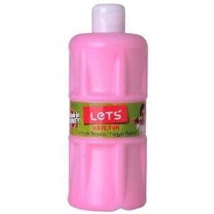 Lets Parmak Boyası 500 ML Pembe