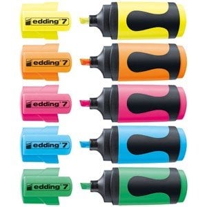 Edding Mini Fosforlu Kalem Turuncu