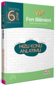 Editör Yayınları 6. Sınıf Fen Bilimleri VIP Hızlı Konu Anlatımlı