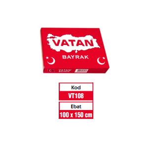Vatan Bez Bayrak Türk Bayrağı 100x150