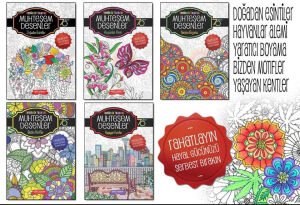 Muhteşem Desenler Boyama Kitabı