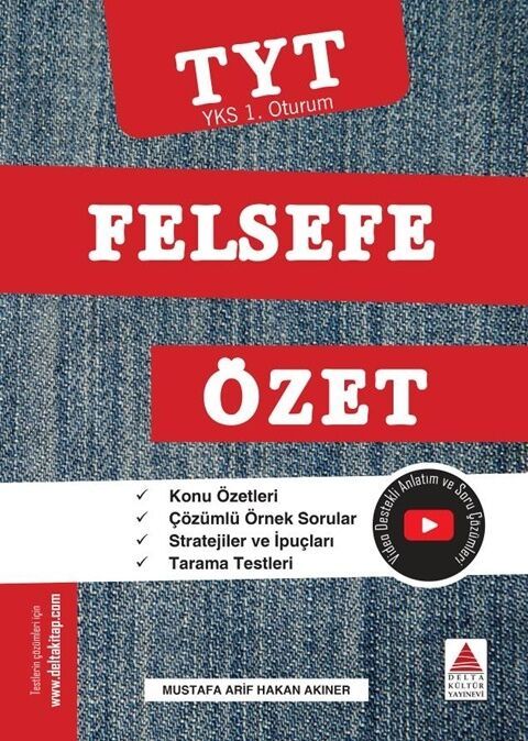 Delta Kültür Yayınevi TYT Felsefe Özet