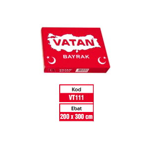 Vatan Bez Bayrak Türk Bayrağı 200x300