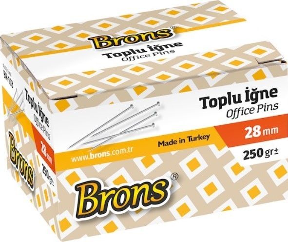 Brons Toplu İğne 28 MM 250 GR BR-103