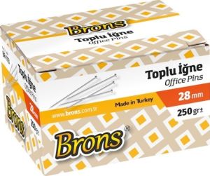 Brons Toplu İğne 28 MM 250 GR BR-103