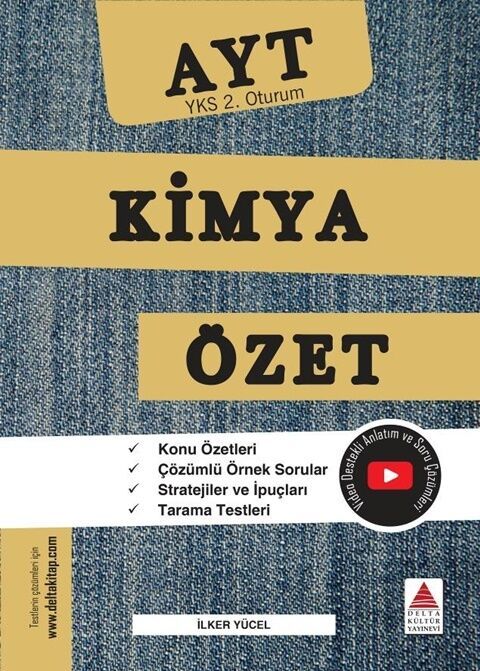 Delta Kültür Yayınevi AYT Kimya Özet
