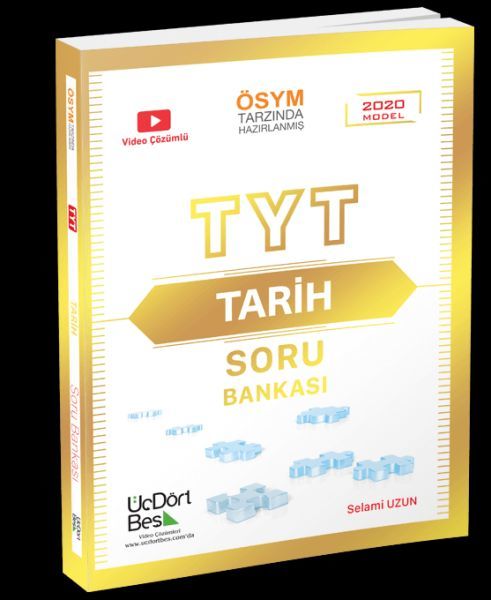 Üç Dört Beş TYT Tarih Soru Bankası