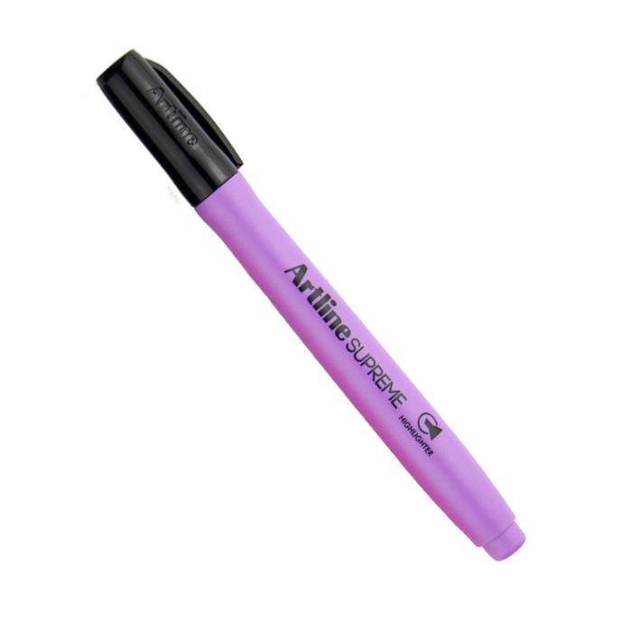 Artline Supreme Fosforlu Kalem Mor
