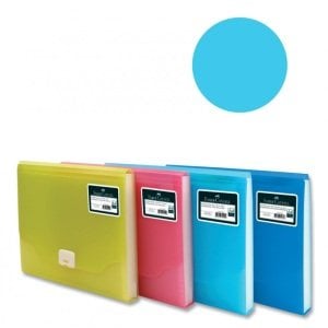 Faber Castell Körüklü Dosya Neon Mavi