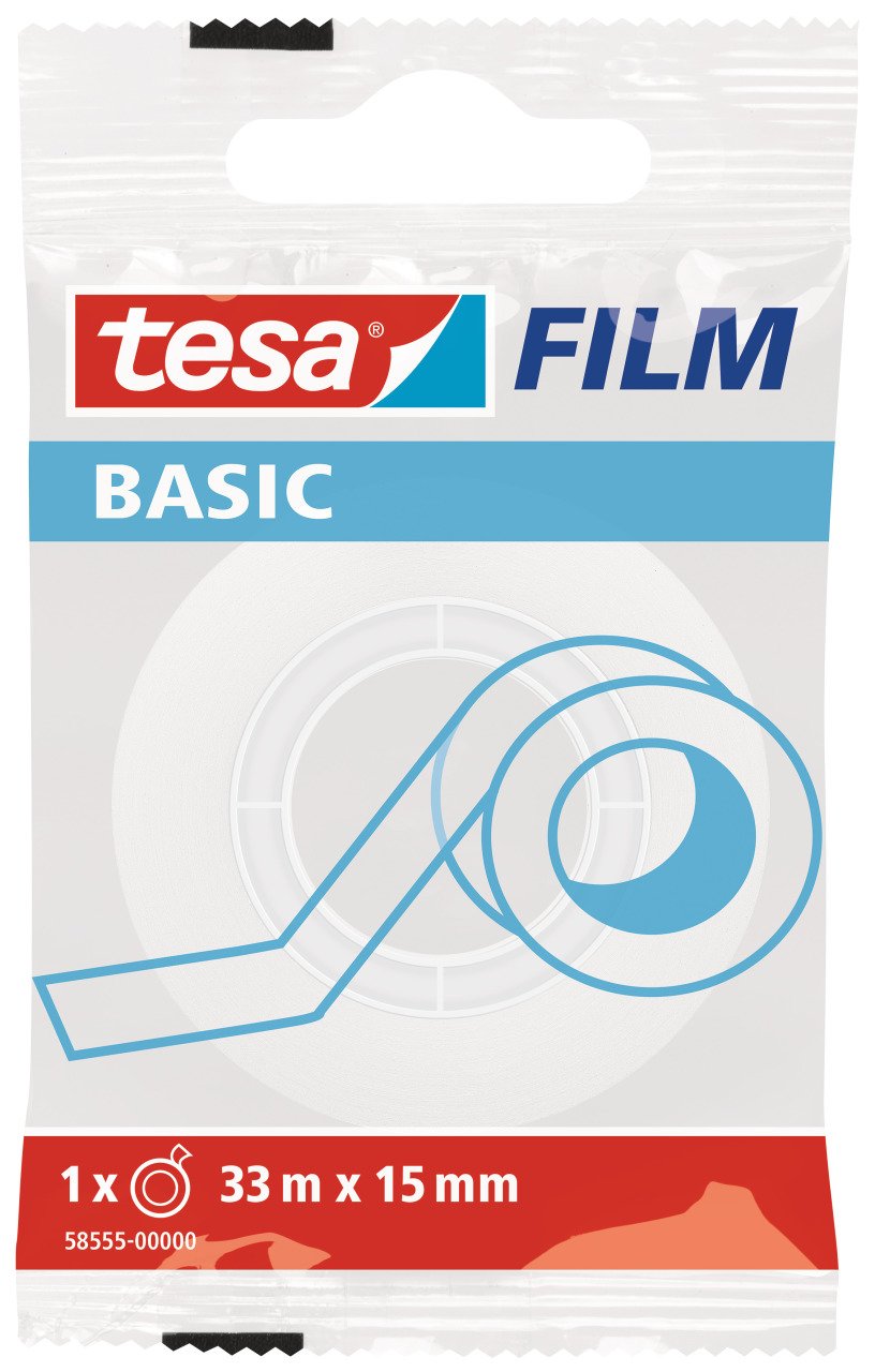Tesa Görünmez Bant Basıc Film 58555 33x15