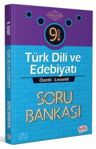 Editör 9. Sınıf Türk Dili ve Edebiyatı Özel Lezzetli Soru Bankası