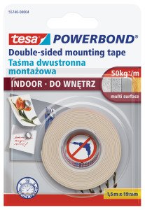 Tesa Montaj Bandı Köpük Powerbond İç Mekan 1,5x19