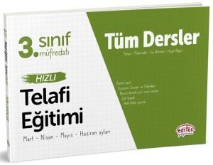 Editör Yayınları 3. Sınıf Tüm Dersler Hızlı Telafi Eğitimi