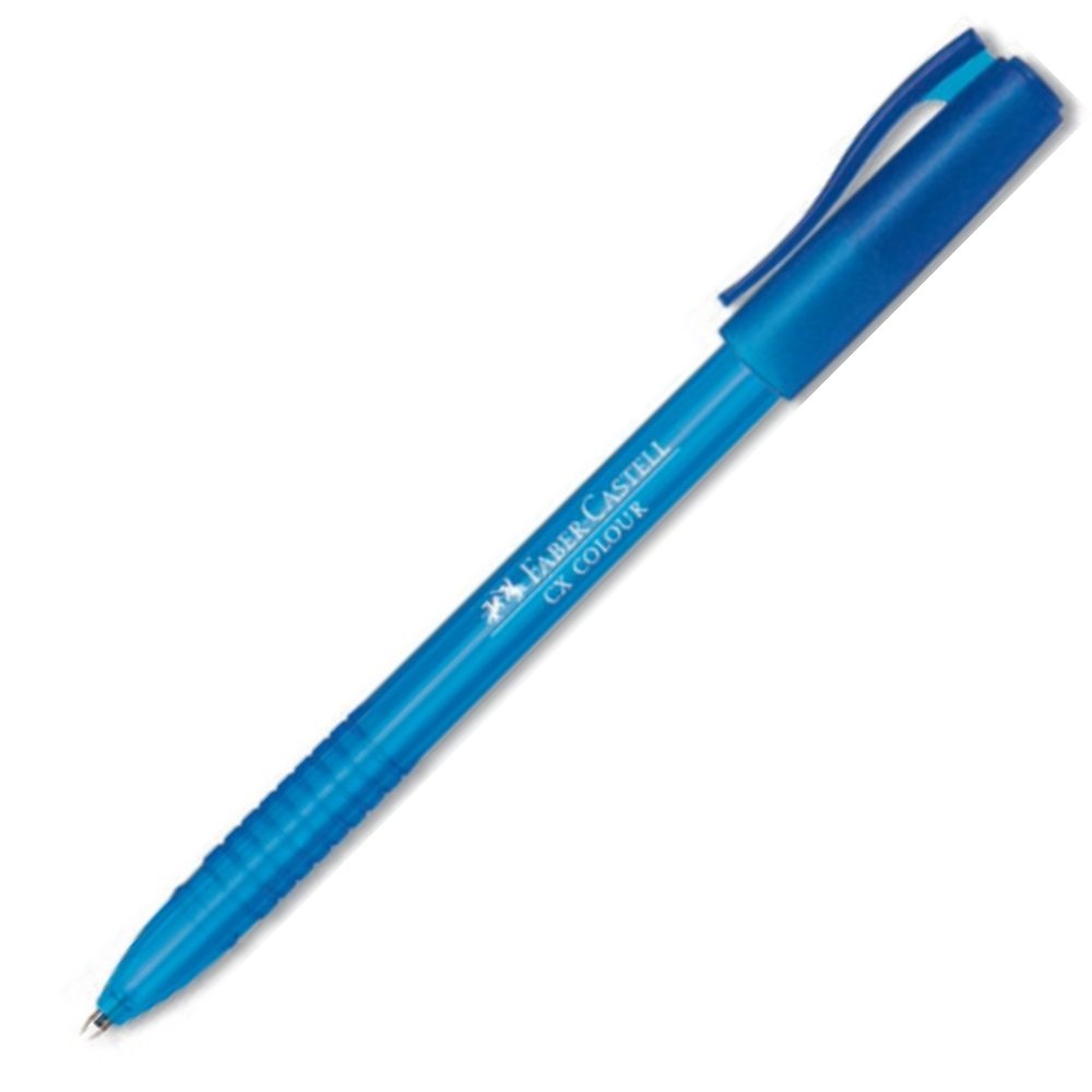 Faber Castell Cx Colour Renkli Tükenmez Kalem Mavi