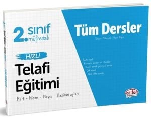 Editör Yayınları 2. Sınıf Tüm Dersler Hızlı Telafi Eğitimi