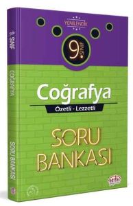 Editör 9. Sınıf Coğrafya Özel Lezzetli Soru Bankası