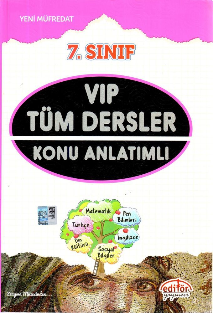 Editör Yayınları 7. Sınıf VIP Tüm Dersler Konu Anlatımlı