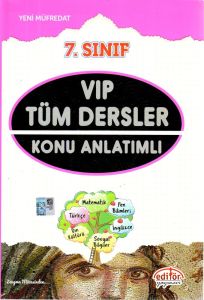 Editör Yayınları 7. Sınıf VIP Tüm Dersler Konu Anlatımlı