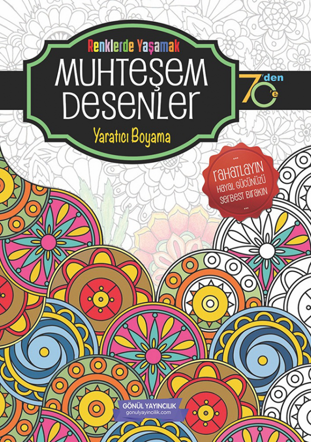 Muhteşem Desenler Boyama Kitabı