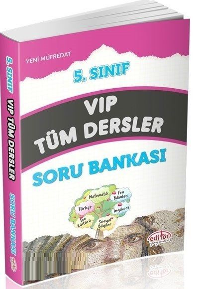 Editör Yayınları 5. Sınıf VIP Tüm Dersler Soru Bankası