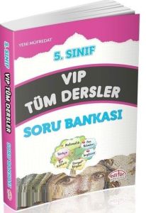 Editör Yayınları 5. Sınıf VIP Tüm Dersler Soru Bankası