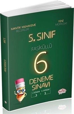 Editör Yayınları 5. Sınıf 6 Fasiküllü Deneme Sınavı