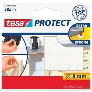 Tesa Ses Önleyici Pastil Şeffaf 28 X 8 mm