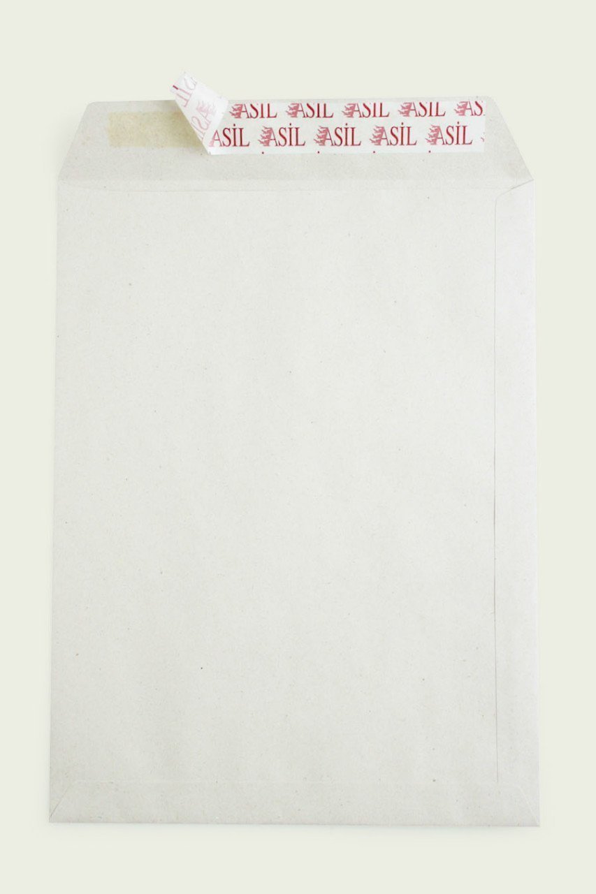 Doğan Torba Zarf Kraft 17x25cm 90gr. Silikonlu 100'lü