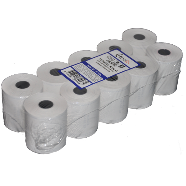 Bafix Termal Yazar Kasa Pos Rulosu 10Lu 56x30 Mt